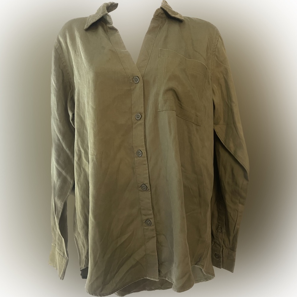 Green Botton down shirt Knox Rose xS